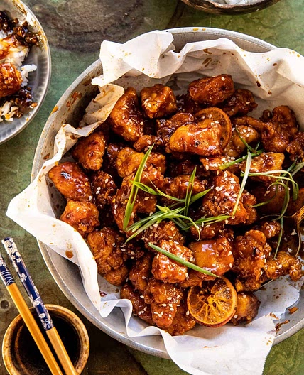 Spicy Orange Sesame Chicken
