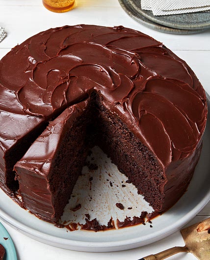 Double Chocolate Layer Cake