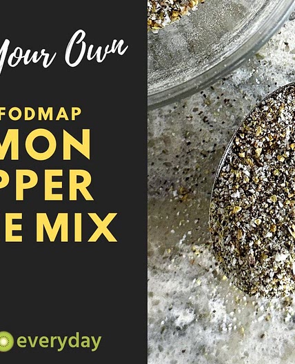 Low FODMAP Lemon Pepper Seasoning