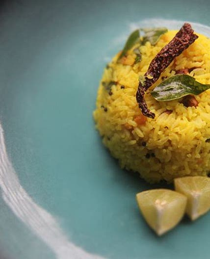 South Indian Lime Rice Recipe