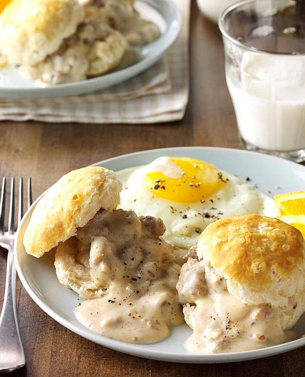 Biscuits and Sausage Gravy