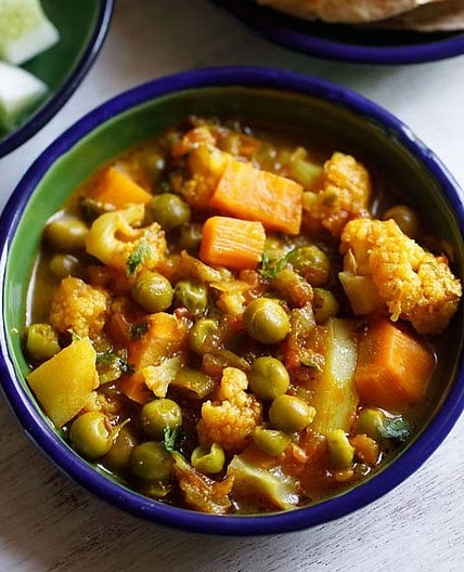 Mix Veg Recipe (Mixed Vegetable Sabji)