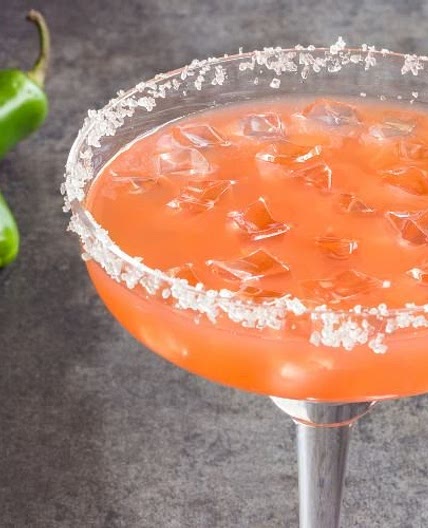 Jalapeño Cranberry Margarita
