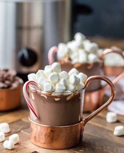 Slow Cooker Peppermint Hot Chocolate Recipe