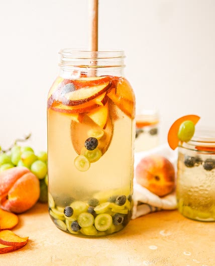 White Wine and Elderflower Sangria