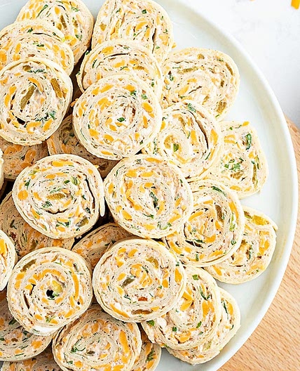 Spicy Tortilla Roll Ups