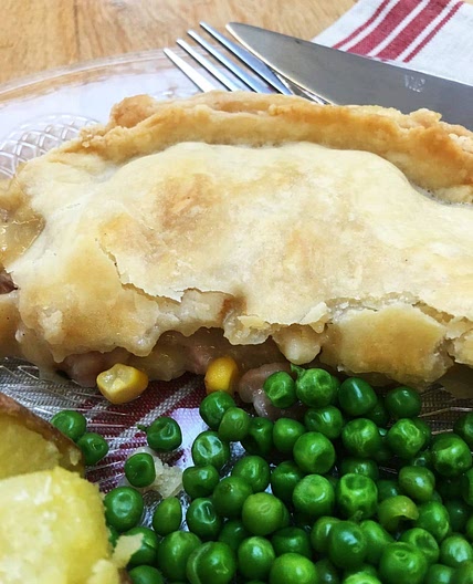 Bacon & Sweetcorn Pie