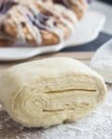 Easy Danish Pastry Dough