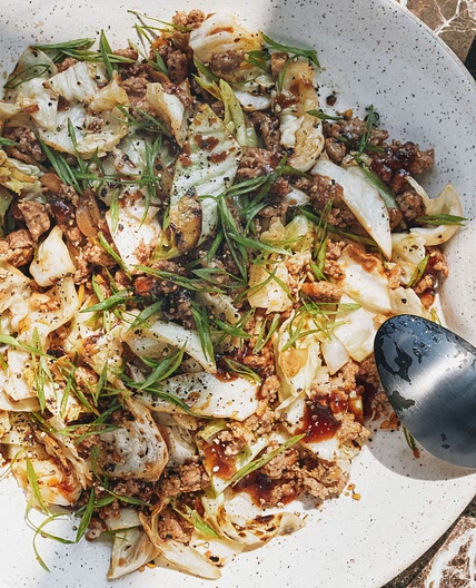 Chicken and Cabbage Stir-Fry