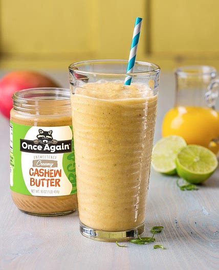 Cashew Mango “Lassi” Smoothie