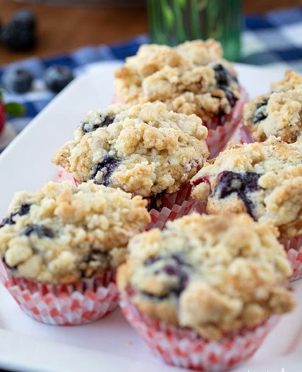 Triple Berry Muffins