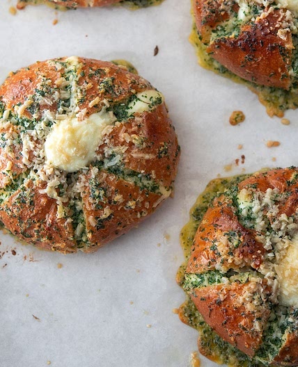 Korean Cream Cheese Garlic Bread