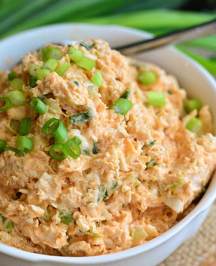 Zesty Buffalo Chicken Salad