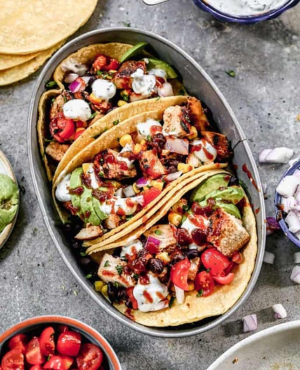 BBQ Chicken Tacos