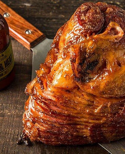 Traeger Roasted Easter Ham