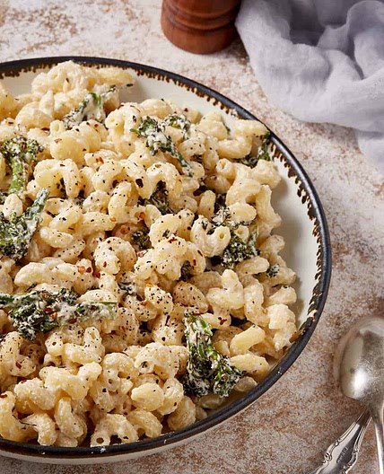 Ricotta Cheese and Broccoli Pasta