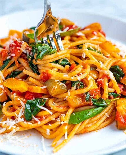 Easy Veggie Spaghetti