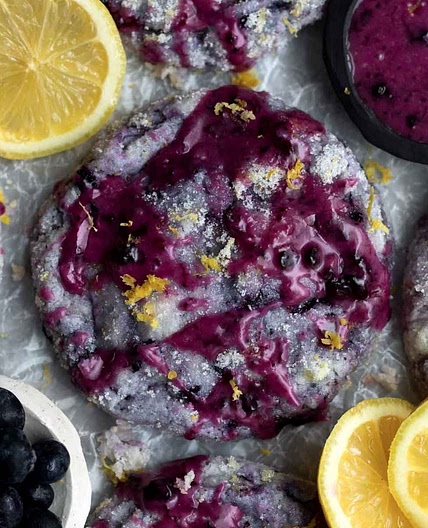 Lemon Blueberry Cookies