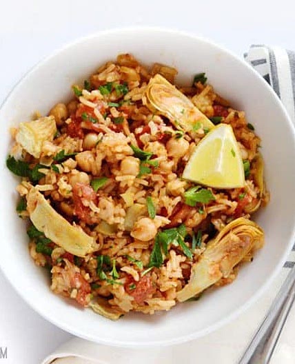 Spanish Chickpeas and Rice