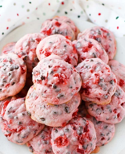 Maraschino Cherry Cookies