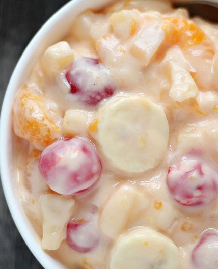 Orange Cream Fruit Salad