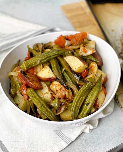 Roasted Mixed Vegetables with Garlic