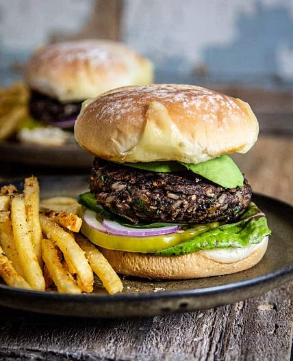 Black Bean Burger Patties for Veggie Burgers