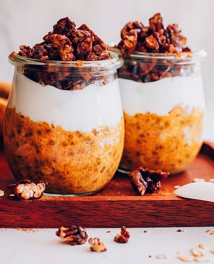 Pumpkin Pie Overnight Oats