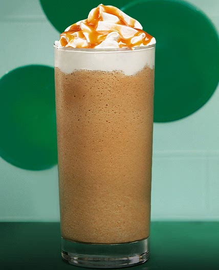 Caramel Frozen Blended Coffee