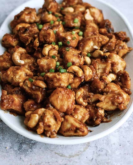 Slow Cooker Cashew Chicken Recipe