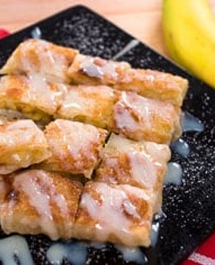 Thai Banana Roti โรตีกล้วยหอม