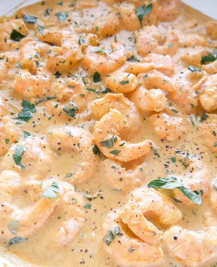 The BEST Paleo Paprika Garlic Shrimp Recipe (Gluten free, Dairy free)