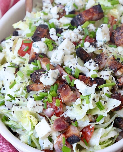 Chopped Blue Cheese Salad