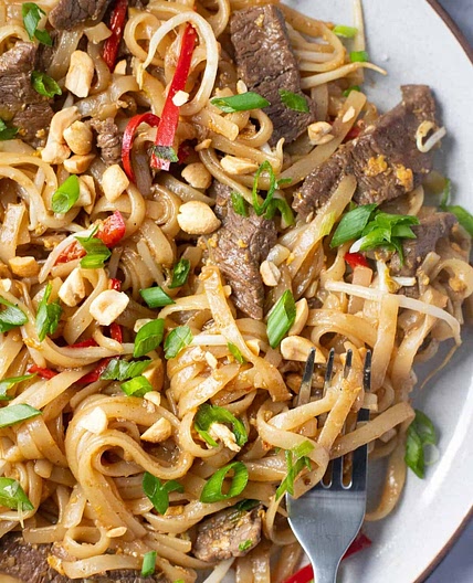 Beef Pad Thai