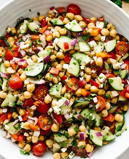 Mediterranean Chickpea Salad