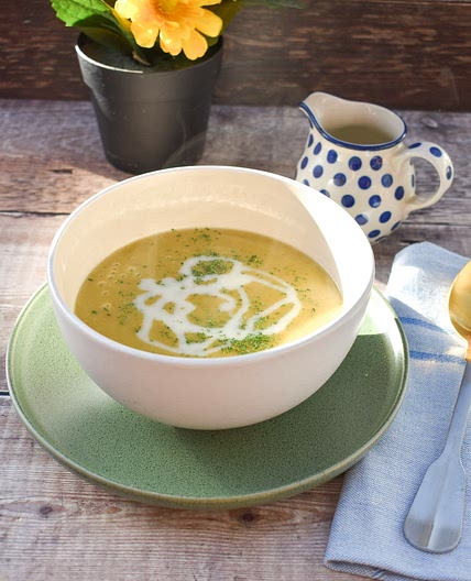 Easy Baked Potato Soup - Vegan Soup Maker Recipe