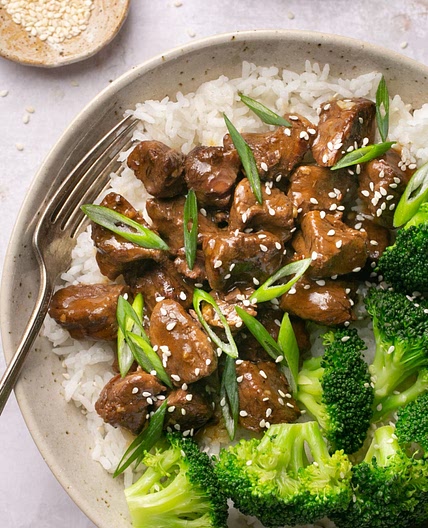 Crock Pot Teriyaki Steak Bites