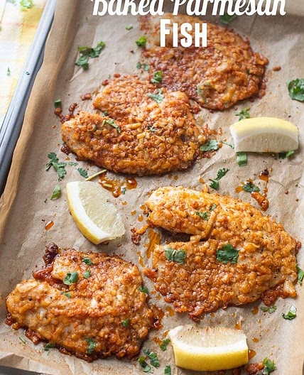 Garlic Parmesan Fish with Smoky Spices