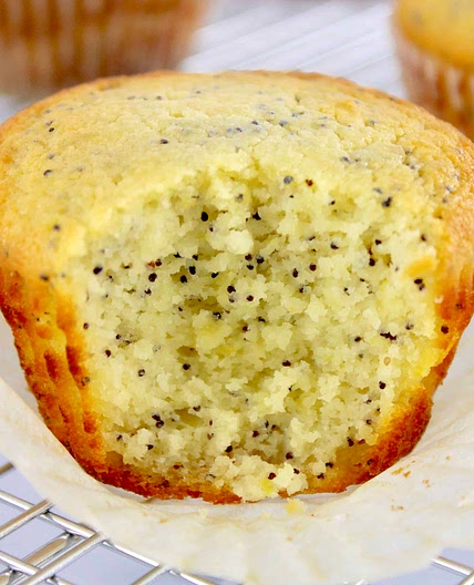 Keto Lemon Poppy Seed Muffins