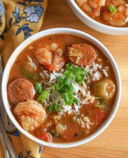 Instant Pot Gumbo with Shrimp and Sausage