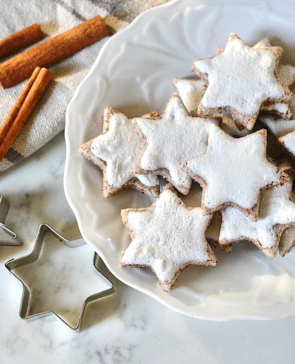 Authentic German Cinnamon Star Cookies