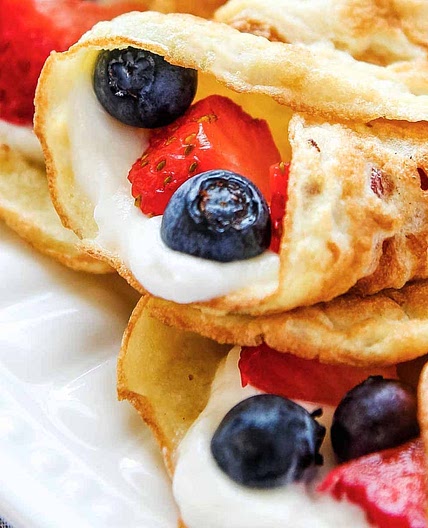 Coconut Flour Crepes