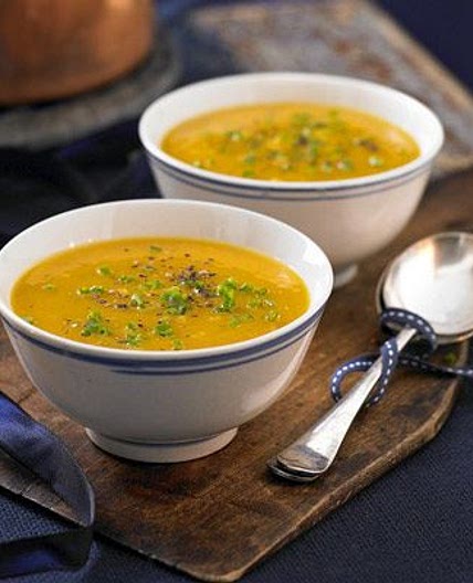 Butternut squash and sage soup