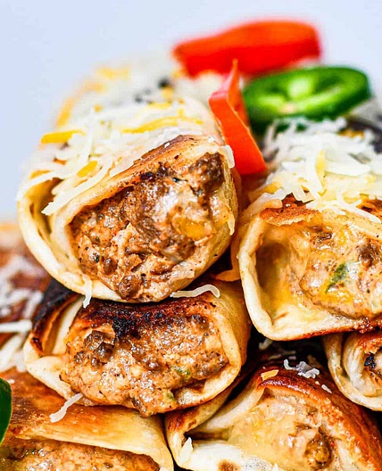 The Best Jalapeno Popper Flautas Mexicanas