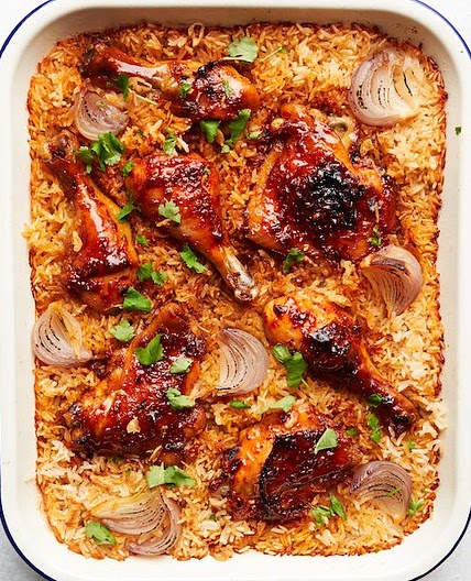 Chicken and Chilli Jam Tray Bake | Marion's Kitchen