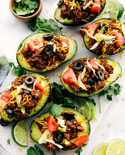 Taco Stuffed Avocados