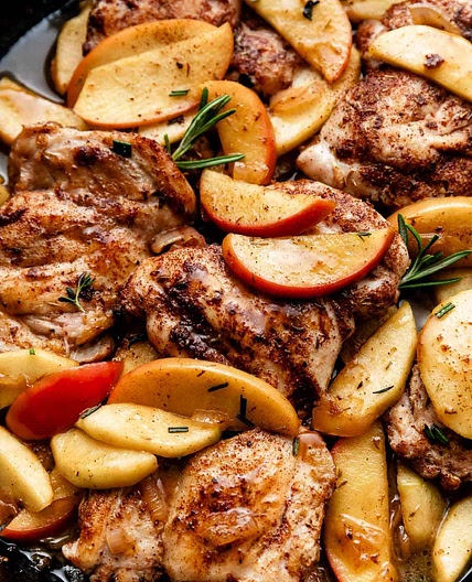 Skillet Apple Cider Chicken