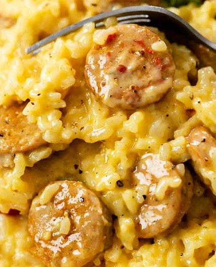 Sausage and Rice - One Pot!