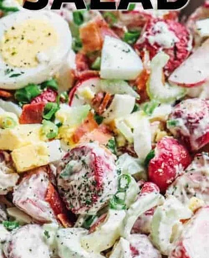 Radish Salad (Mock Potato Salad)