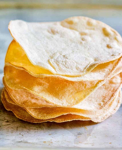 Air Fryer Tostada Shells (without oil)